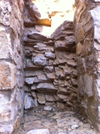The rocks in the soil at Castello di Ama, Chianti Classico